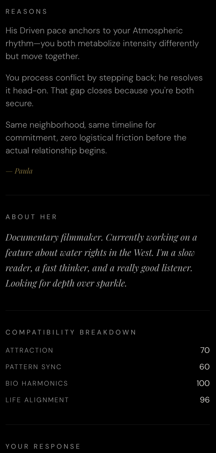 Compatibility breakdown